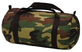 Camo Duffel Bag