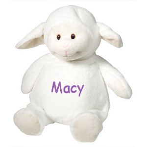 Personalized Stuffed Animal - Lamb