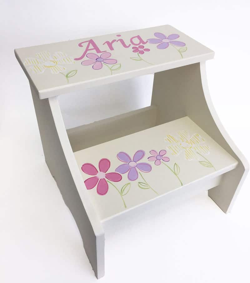 personalized stool for kids