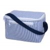 Navy Seersucker Personalized Lunch Box