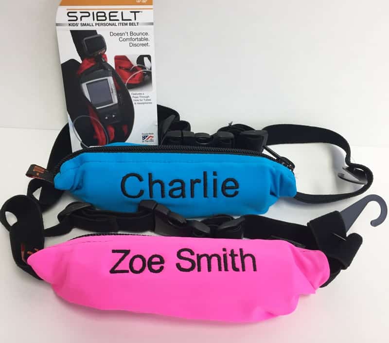 Personalized SPIbelt sample