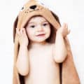 Personalized Hooded Towel for Kids - Dog