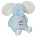 Personalized Stuffed Animal - Blue Elephant