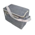 Personalized Kids Lunch Box - Grey Chambray