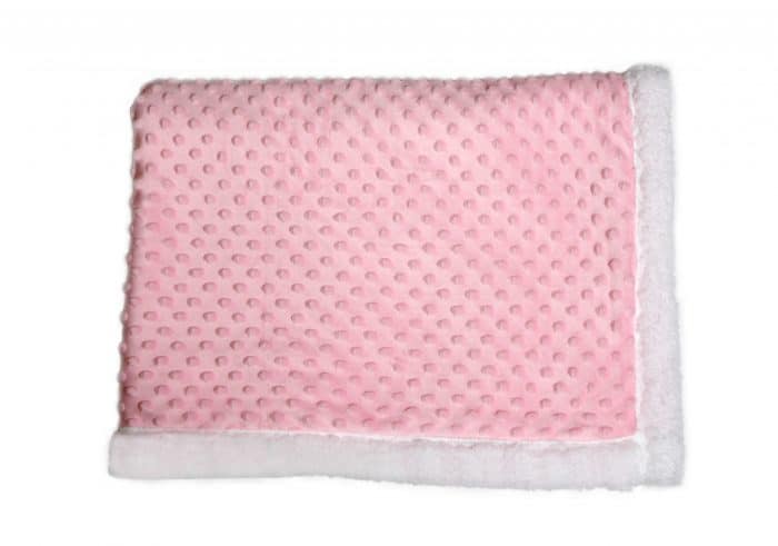 You Name It Baby - Personalized Pink Popcorn Sherpa Blanket