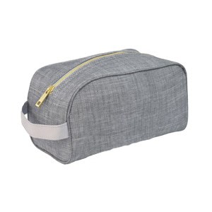 Grey Chambray Traveller Bag