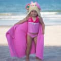 Hooded Kids Towel - Butterfly