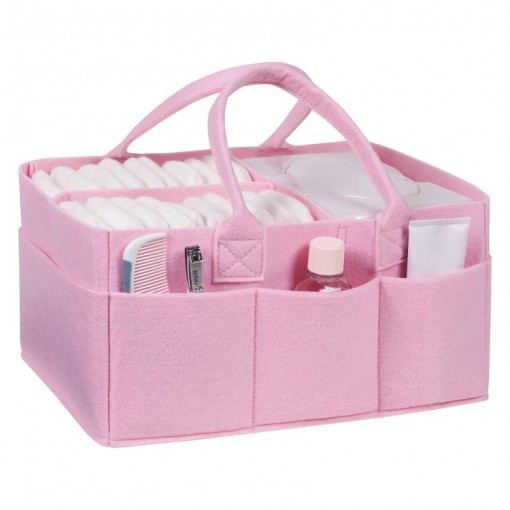 Personalized Storage Caddy - Pink - You Name It Baby!