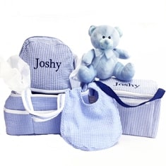 personalized baskets for babies