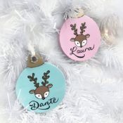 personalized Christmas ornament