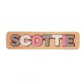 Wood Name Puzzle