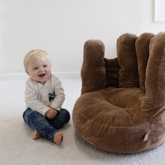Baseball Glove Toddler Plush Character Chair You Name It Baby!