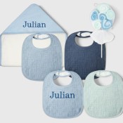 Personalized Baby Gift Set - Blazing Blue