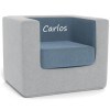 Personalized Cubino Chair by Monte Design - Nordic Denim