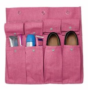 Double Sided Bunk Hanging Organizer - Pink
