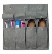 Double Sided Bunk Hanging Organizer - Grey