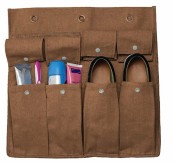 Double Sided Bunk Hanging Organizer - Brown