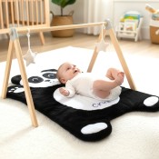 Personalized Tummy Time Playmat - Panda