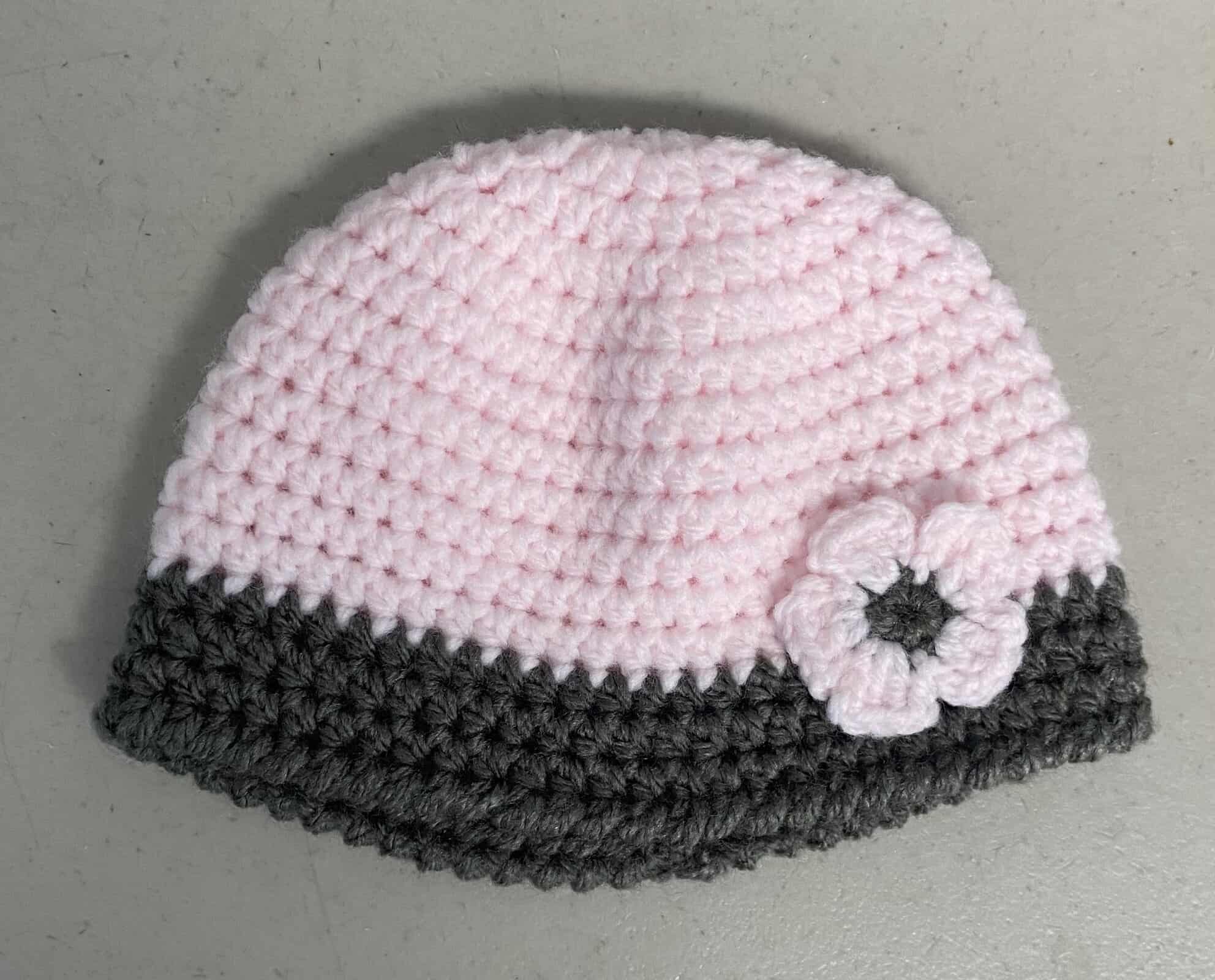 Hand Crochet Hats: 0-6 months - Image 2