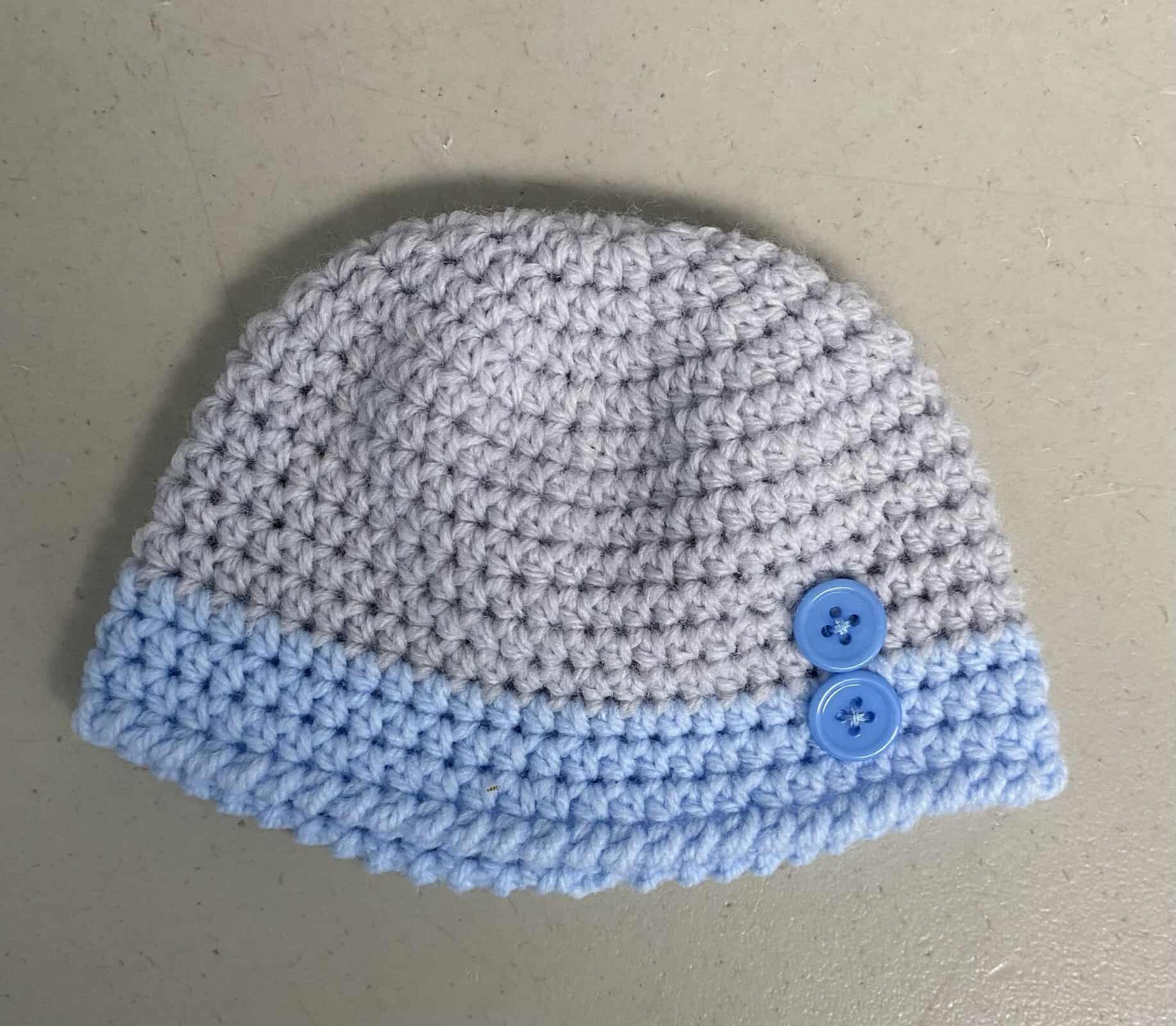 Hand Crochet Hats: 0-6 months - Image 3