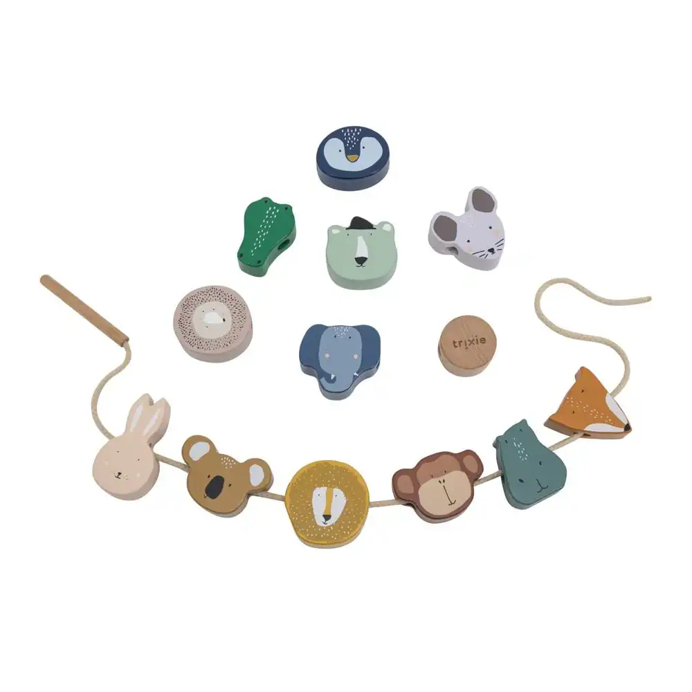 Wooden Animal Lacing Beads - Image 4