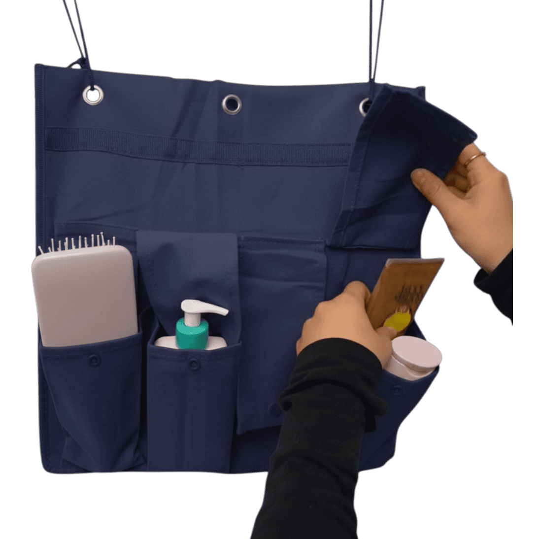 Double Sided Bunk Hanging Organizer - Navy - Image 2