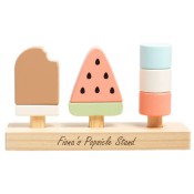 Personalized Wooden Popsicle Stand