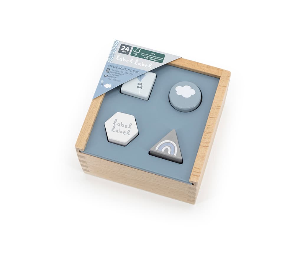 Personalized Blue Small Sorting Box - Image 2