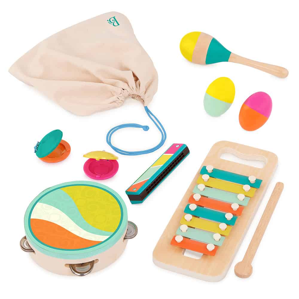 Personalized Wooden Musical Instruments Set - Image 4