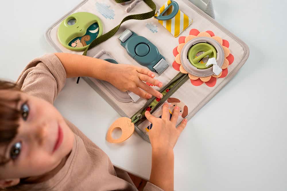 Personalized Activity Snap n' Learn Board by Taf Toys - Image 2