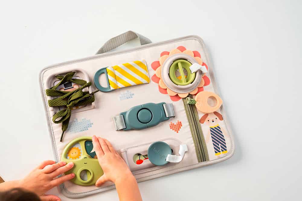 Personalized Activity Snap n' Learn Board by Taf Toys - Image 4