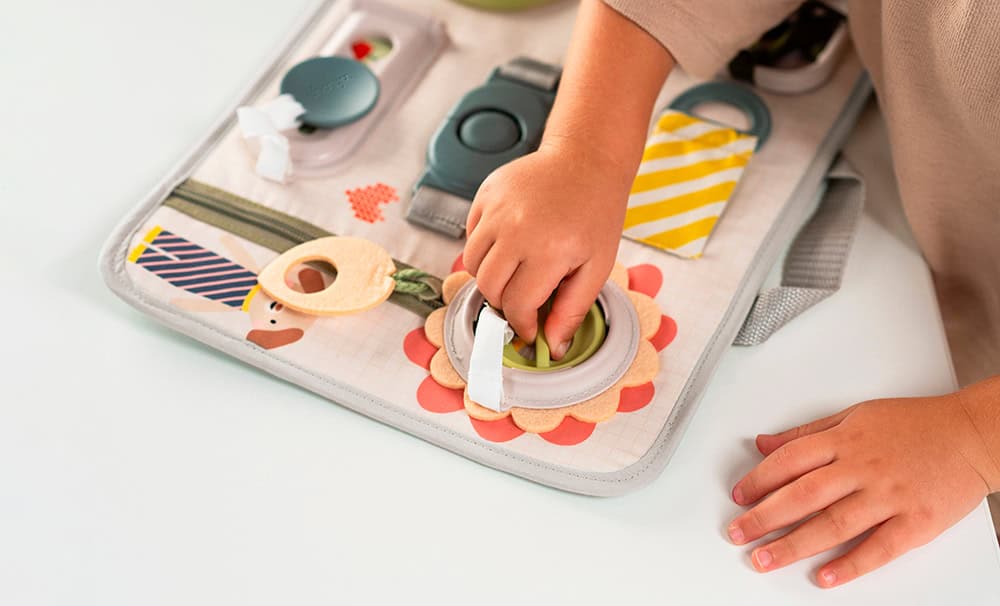 Personalized Activity Snap n' Learn Board by Taf Toys - Image 6