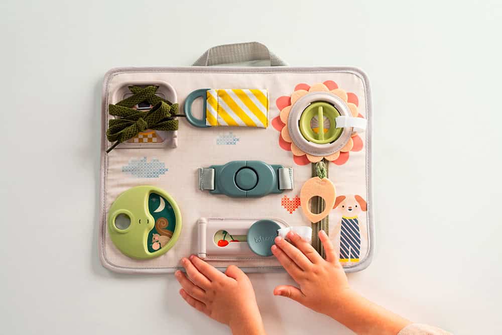 Personalized Activity Snap n' Learn Board by Taf Toys - Image 7