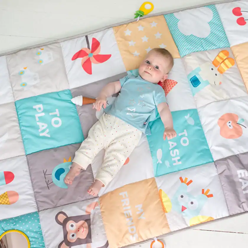 Personalized Tummy Time Activity Playmat - Image 2