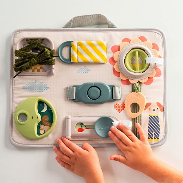Personalized Activity Snap n' Learn Board by Taf Toys - Image 13