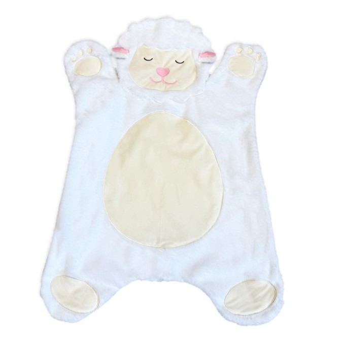 Personalized Tummy Time Playmat - Lamb - Image 2