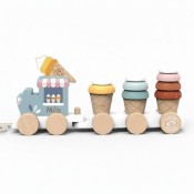 Wooden Ice Cream Train